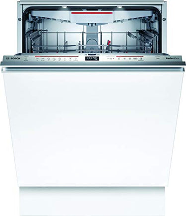 Bosch Home Appliances SBV6ZCX49E Series 6 Smart Dishwasher fully integrated, 60 cm wide, up to 92.5 cm extra high, cutlery drawer, Silence program particularly quiet, stainless steel on sale